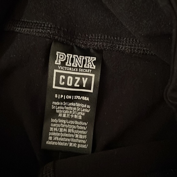 Victoria’s Secret Pink fleece leggings - Picture 3 of 3